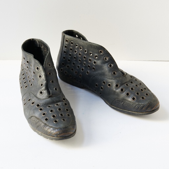 80s - SUSAN BENNIS - WARREN EDWARDS - Boots - Men\'s - 10 - BLK Leather main image 7